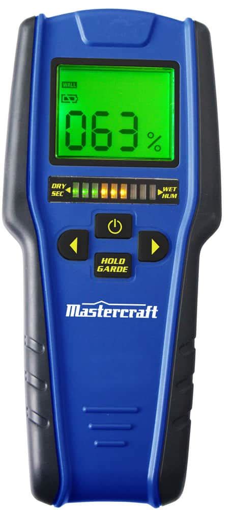 battery powered digital moisture meter